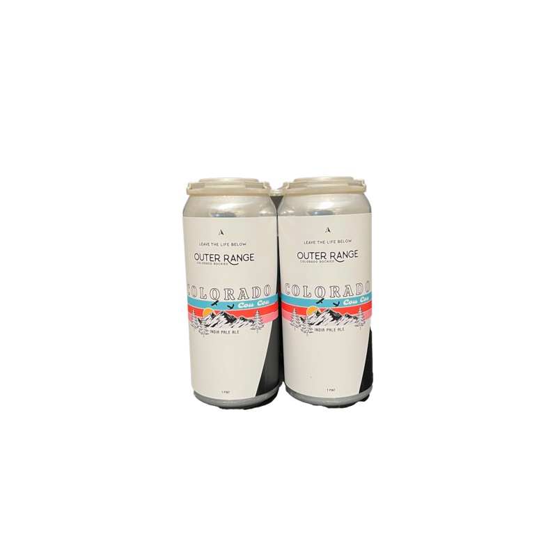 Outer Range Rotating IPA 4 Pack Cans Colorado Cou Cou