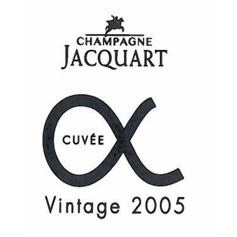 JACQUART BRUT CUVEE ALPHA 2010 750 mL