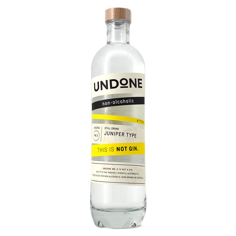UNDONE NON ALC STILL DRINK JUNIPER TYPE 700ML @ Red Deer [1036240] 700 ml