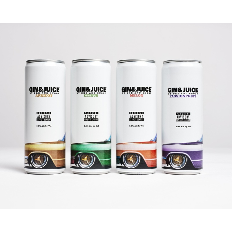 Gin & Juice by Dre and Snoop Cocktail Variety Pack 8 Pack