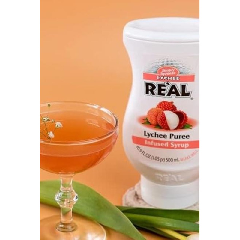 NA Mixer Real Infused Exotics 16.9oz Lychee Puree