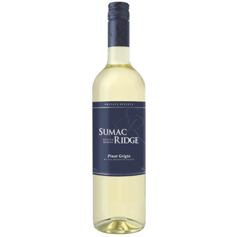 SUMAC RIDGE PINOT GRIGIO VQA 750ML @ Red Deer [1016090] 750 ml