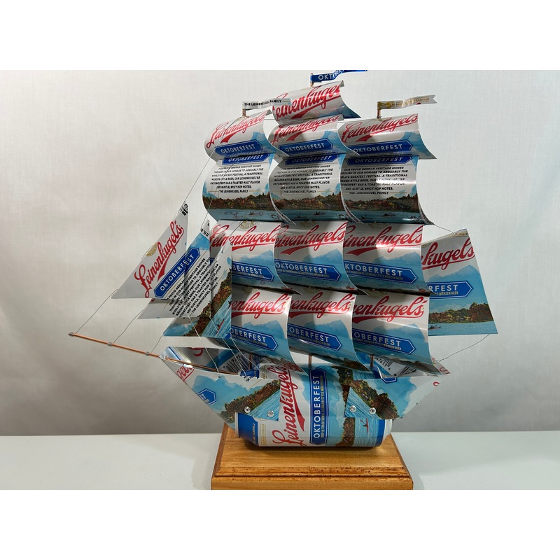 Leinenkugel’s Oktoberfest Beer Can Ship