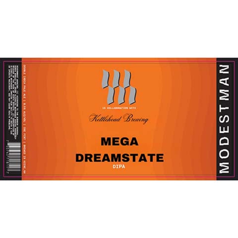 Modestman Mega Dreamstate DIPA 16OZ SINGLE CAN