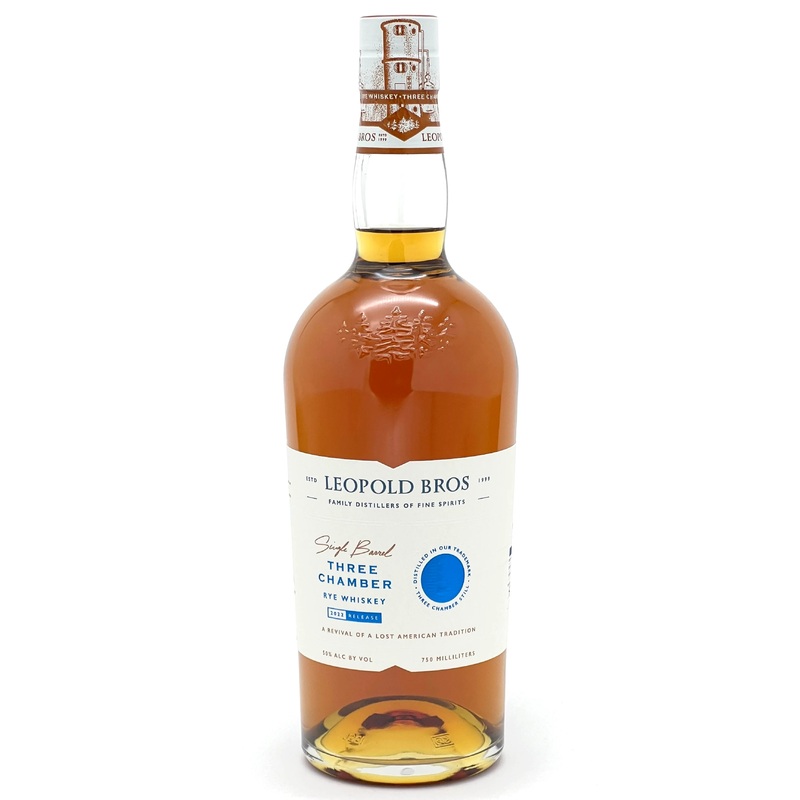 Leopold Bros Three Chamber Rye 2022 Release