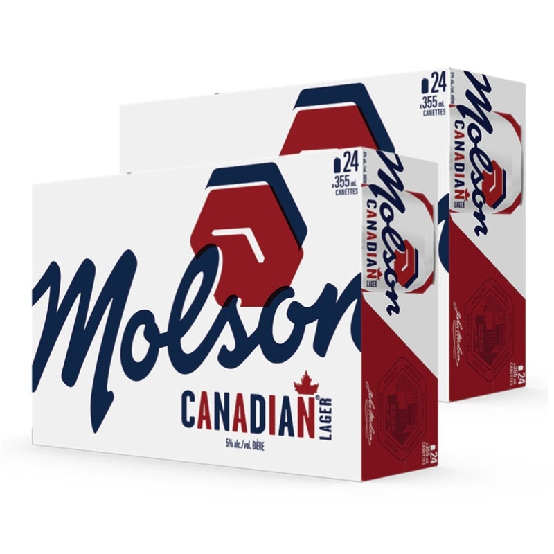 MOLSON CANADIAN 355ML 48PK CAN @ St. Albert [1010750] 17040 ml