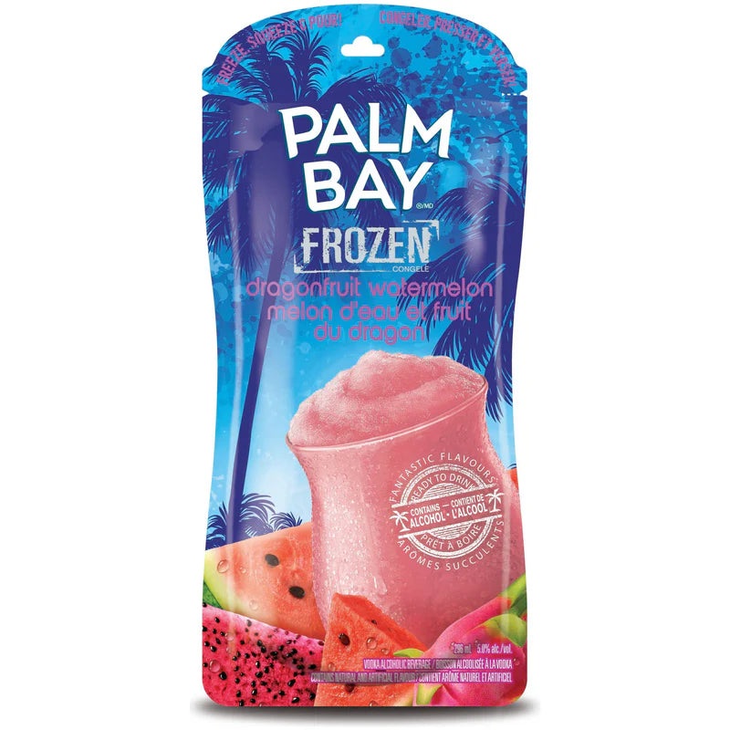 PALM BAY DRAGONFRUIT WATERMELON BREEZE 296ML POUCH @ Lethbridge [1002699] 296 ml