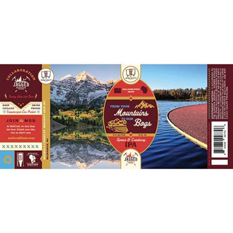 Mobcraft From Your Mountains To Our Bogs IPA 12OZ SINGLE CAN