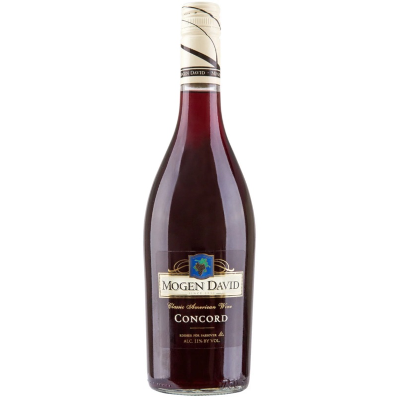 MOGEN DAVID CONCORD NEW YORK 750ML 750ML