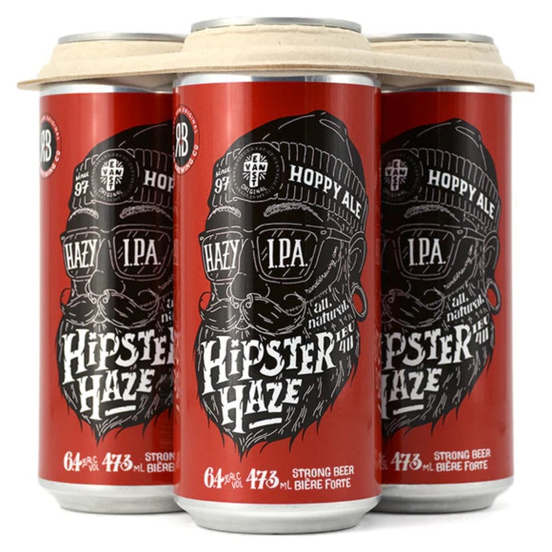 R&B HIPSTER HAZE HAZY IPA 473ML 4PK CAN @ Signal Hill [1033739] 1892 ml