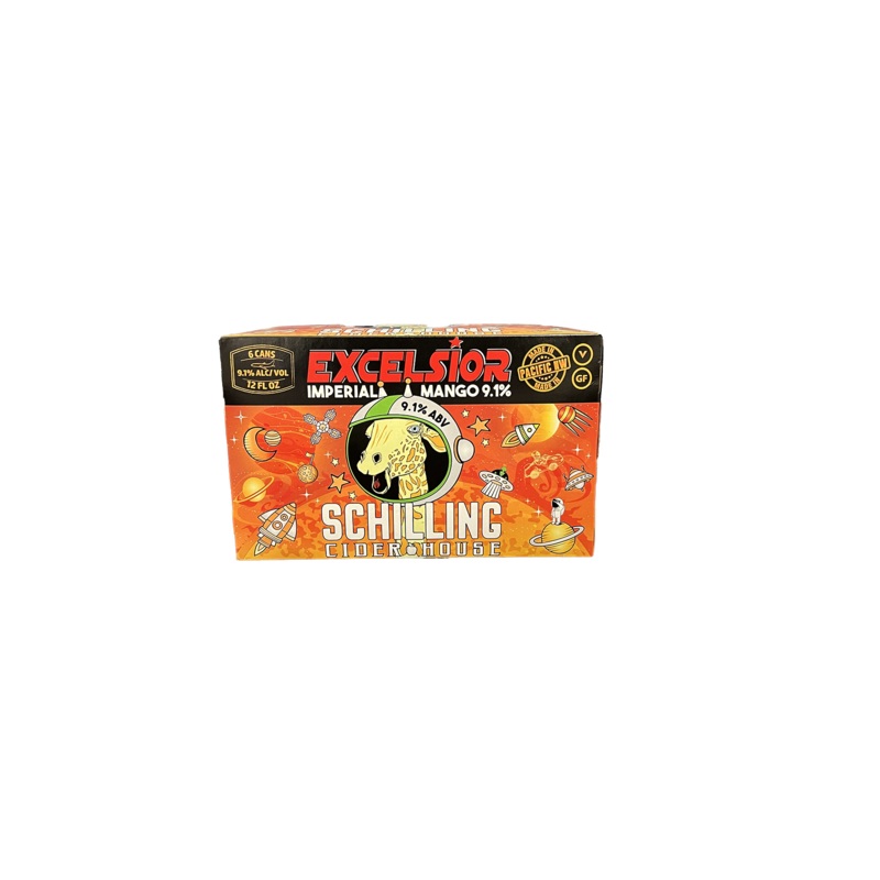 Schilling Cider Excelsior Mango 6 Pack Cans