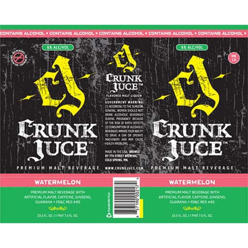 Crunk Juce Watermelon 23.5OZ SINGLE CAN