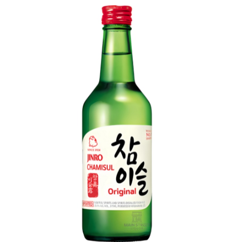 Jinro Chamisul Original Soju Single 375mL