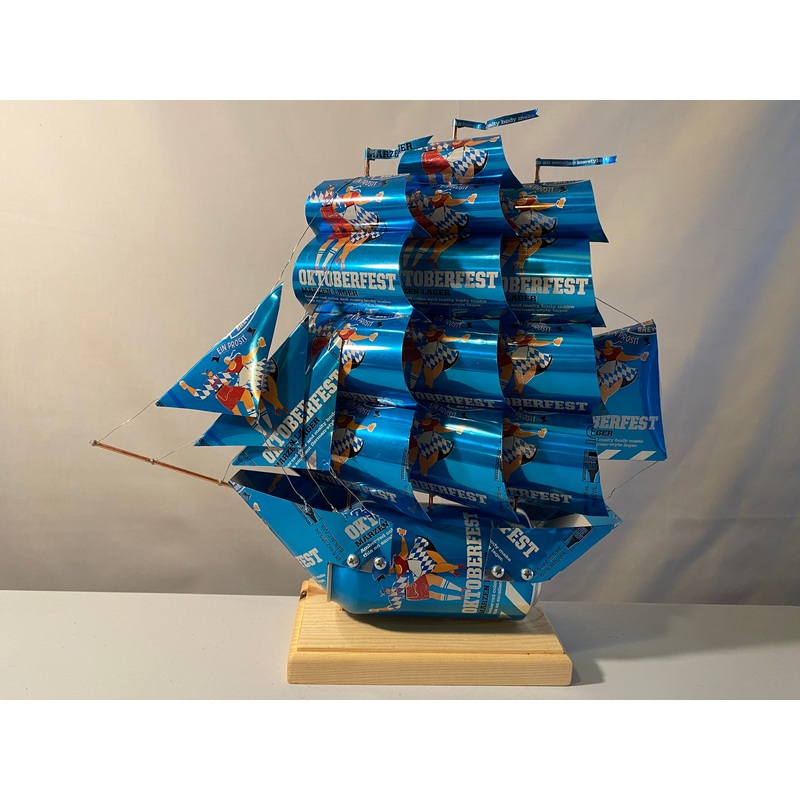 Lakefront Brewery Oktoberfest Beer Can Ship