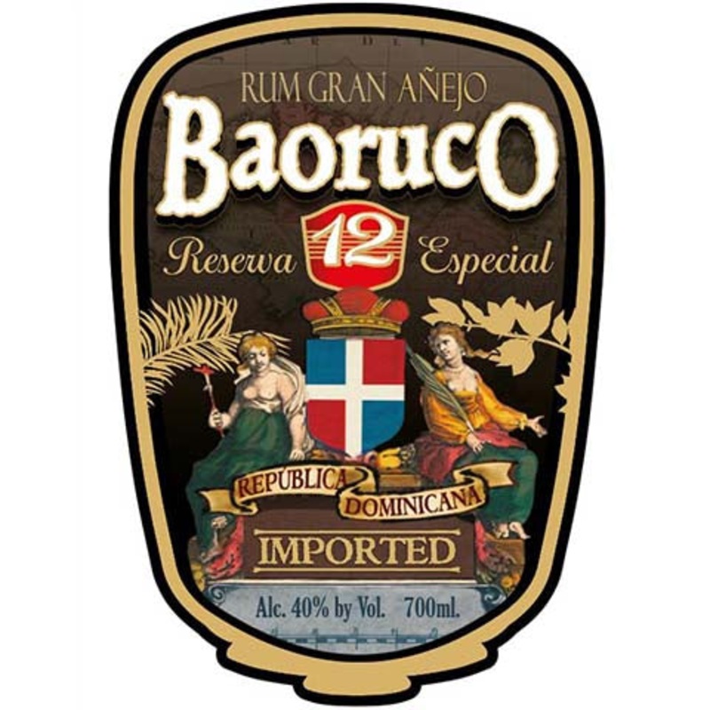Rum Gran Anejo Baoruco Reserva 12 Especial 700ML BTL