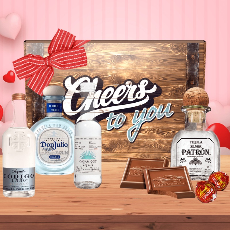 Tequila + Chocolate Valentines Day Sampler