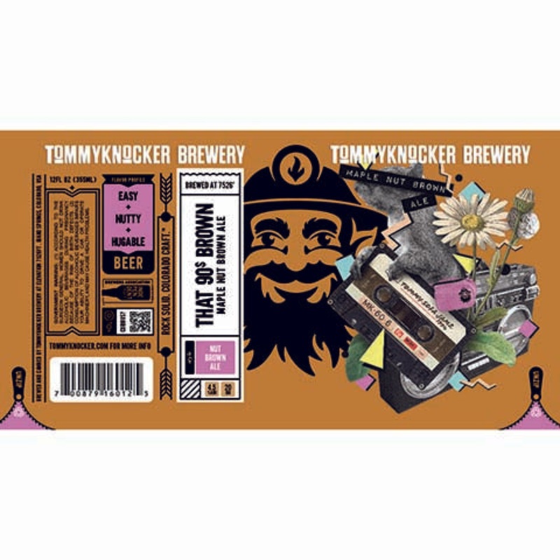 Tommyknocker That 90s Brown Maple Nut Brown Ale 12OZ SINGLE CAN