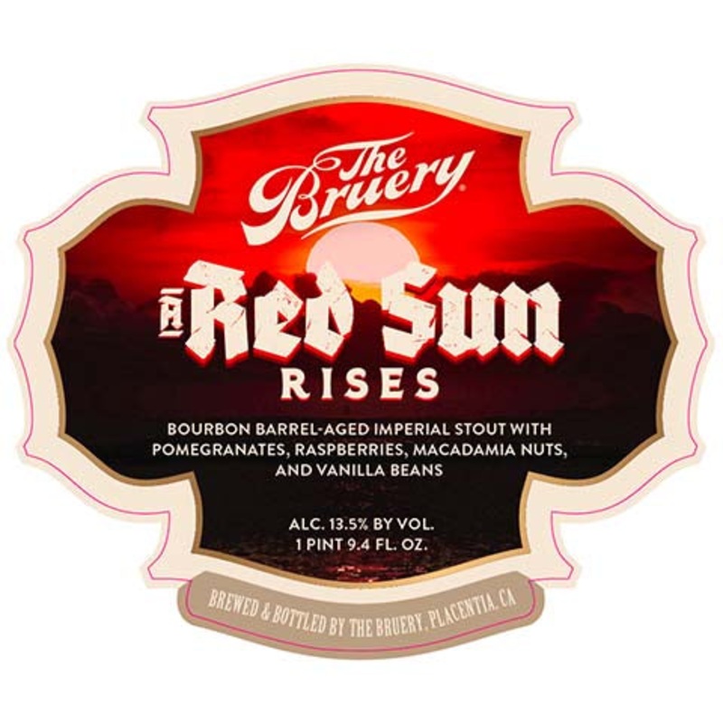 Bruery Red Sun Rises Imperial Stout 750ML BTL