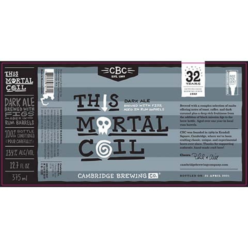 Cambridge This Mortal Coil Dark Ale 375ML BTL