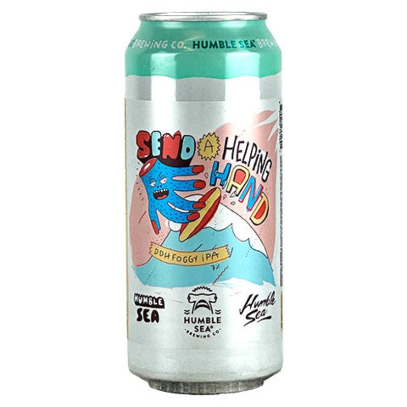 Humble Sea Send A Helping Hand DDH Foggy IPA 16OZ SINGLE CAN