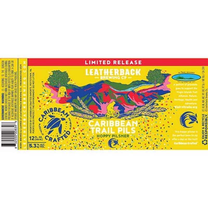 Leatherback Caribbean Trail Pils 12OZ SINGLE CAN