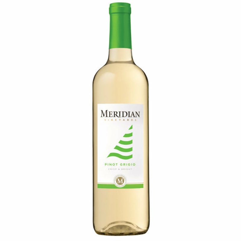 MERIDIAN VINEYARDS PINOT GRIGIO CALIFORNIA 750ML 750ML