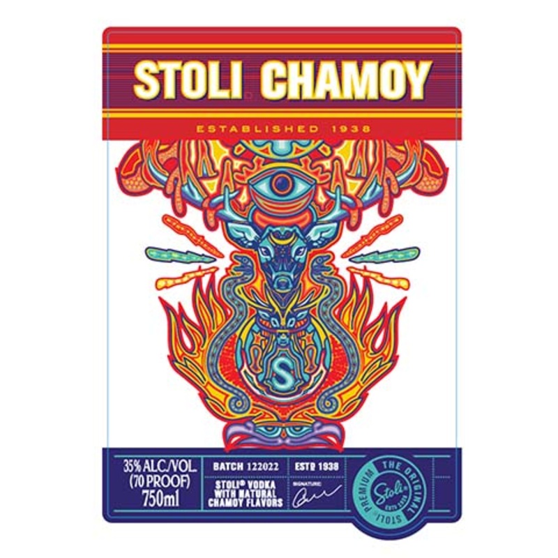 Stoli Chamoy Vodka 750ML BTL