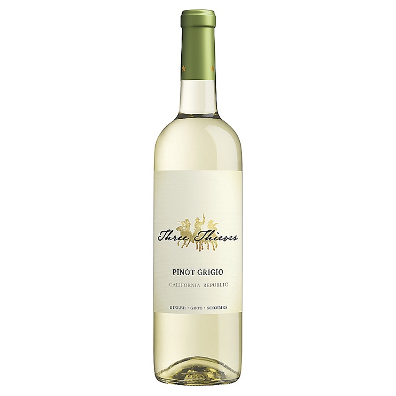 THREE THIEVES PINOT GRIGIO CALIFORNIA 750ML 750ML