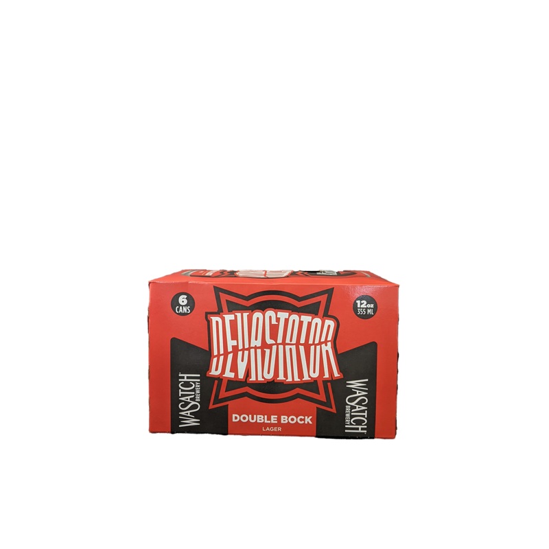 Wasatch Devastator Double Bock 6 Pack Cans