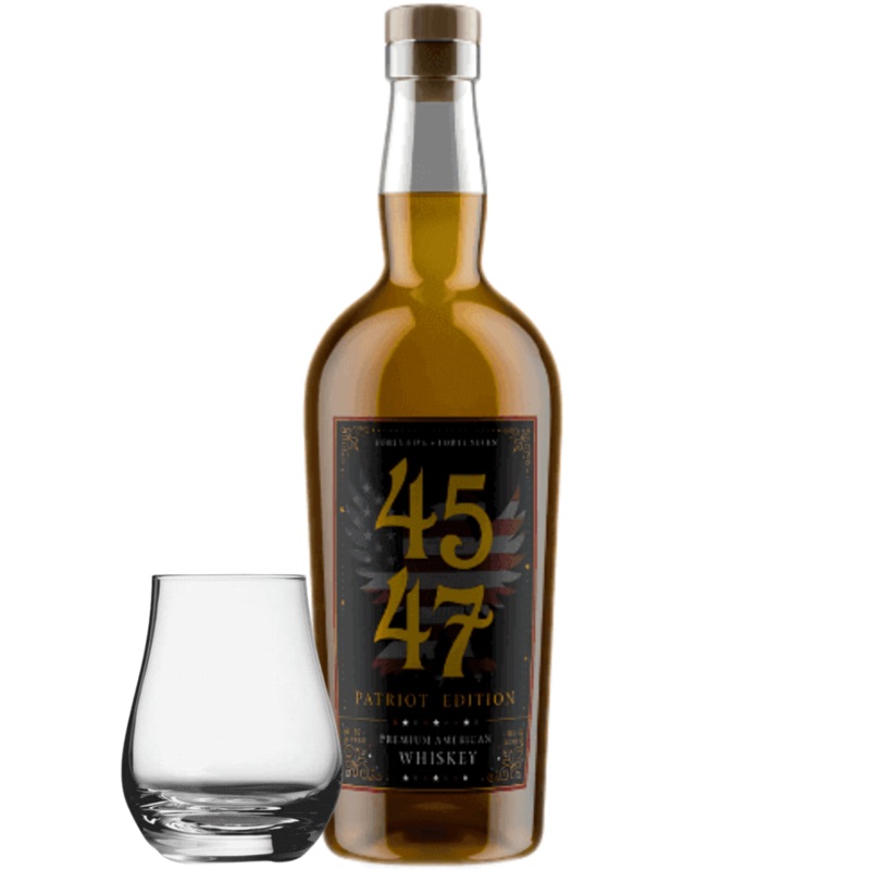 4547 American Whiskey  Patriot Edition 750mL with Spey Dram Glass