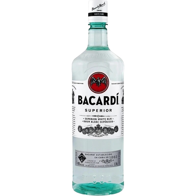 BACARDI WHITE RUM 1.14L PET @ Deerfoot City [1019105] 1140 ml
