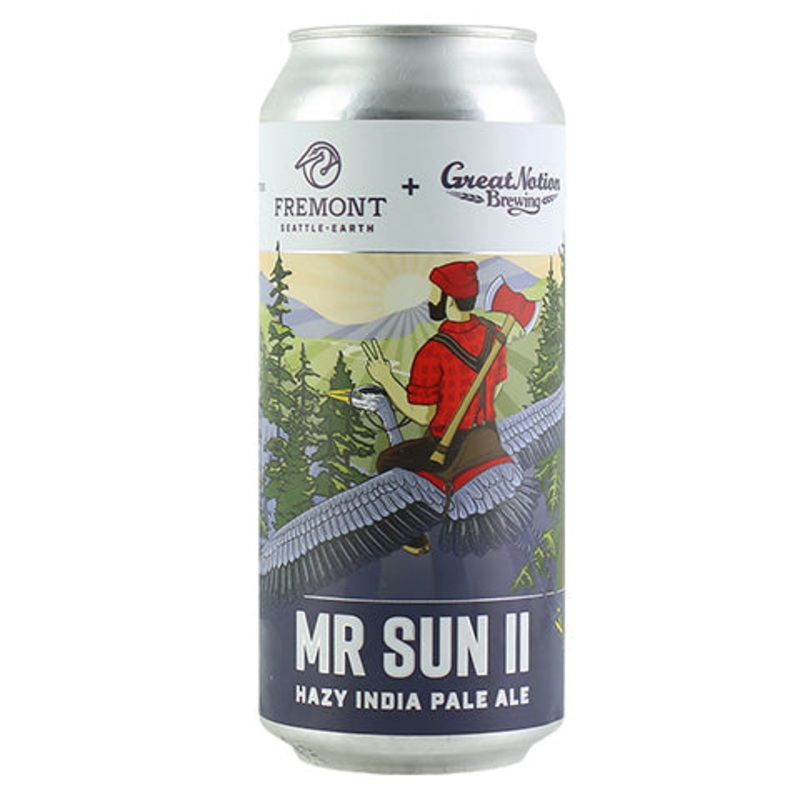 Fremont/Great Notion Mr Sun II Hazy IPA 16OZ SINGLE CAN