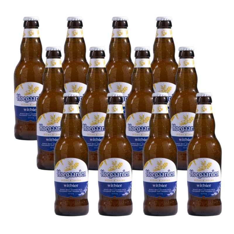 Hoegaarden White Beer 330ml Bottle x12