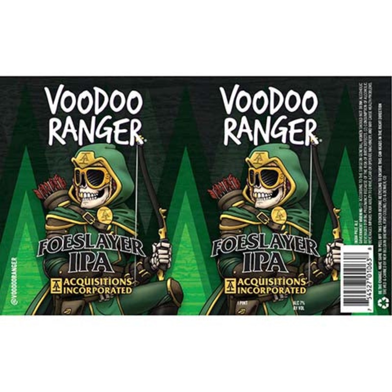 New Belgium Voodoo Ranger Foeslayer IPA 16OZ SINGLE CAN