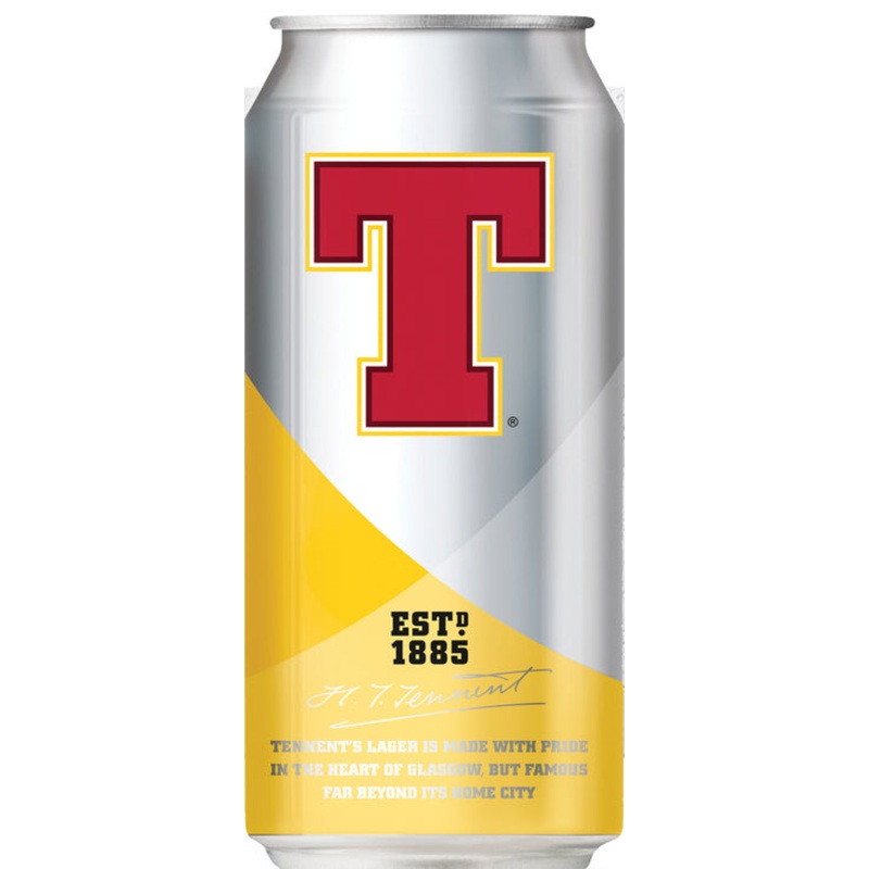 TENNENTS LAGER 500ML CAN @ Airdrie [1000926] 500 ml