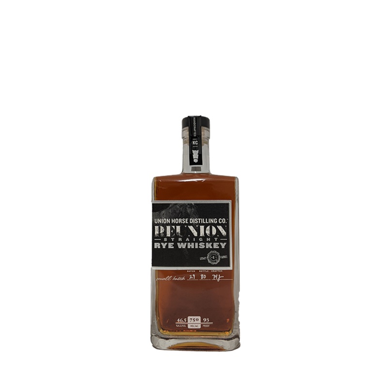 Union Horse Distilling Co. Reunion Straight Rye Whiskey 750ML