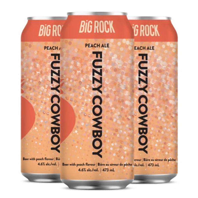 BIG ROCK FUZZY COWBOY PEACH ALE 473ML 4PK CAN @ Kelowna [1056118] 1892 ml