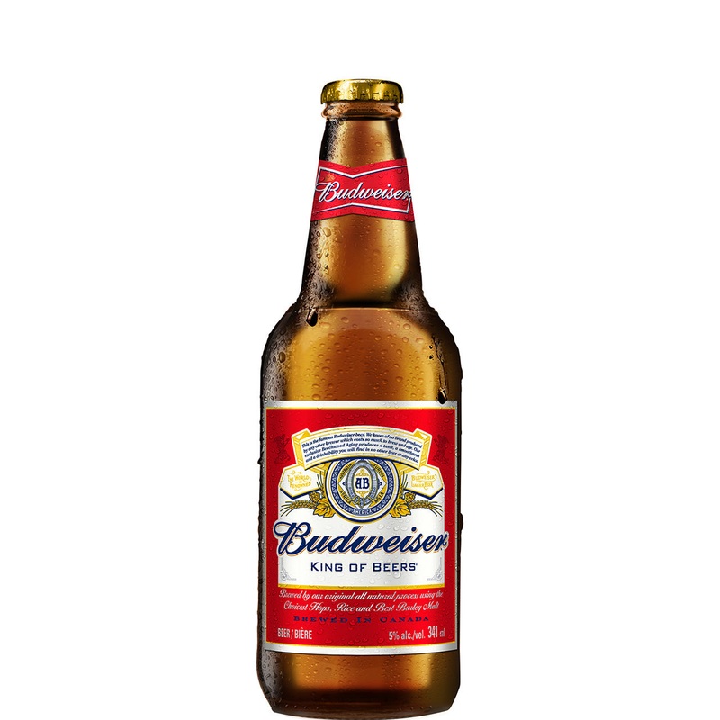Budweiser 6 BOTTLES 341ML