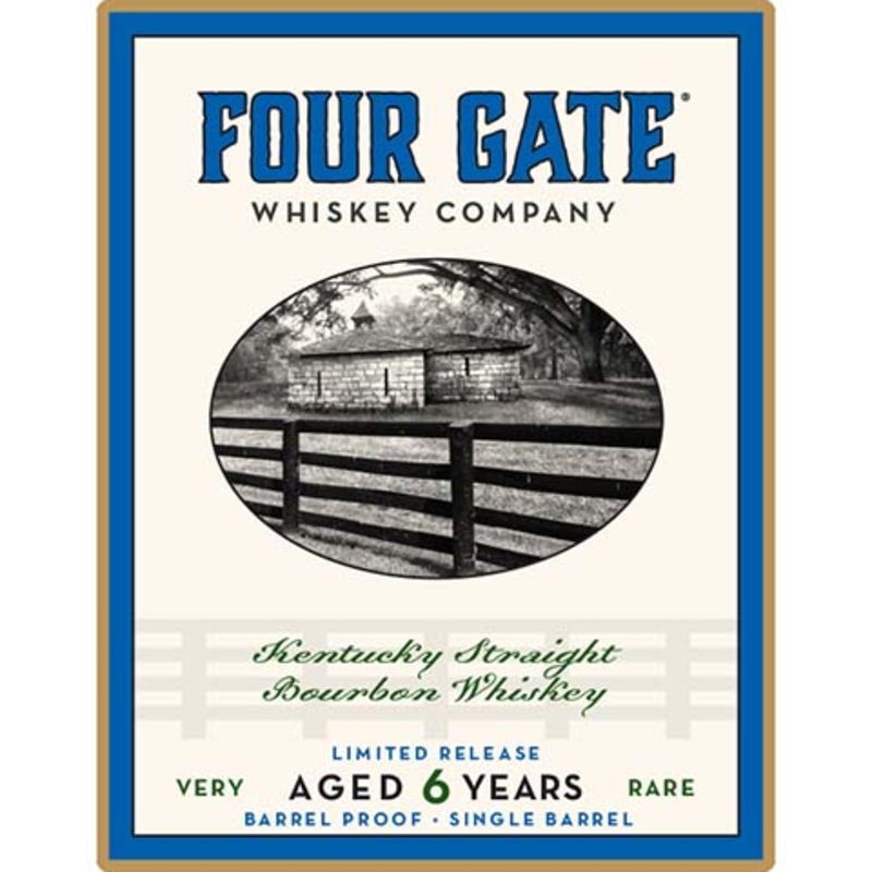 Four Gate Kentucky Straight Bourbon Whiskey Aged 6 Years 750ML BTL