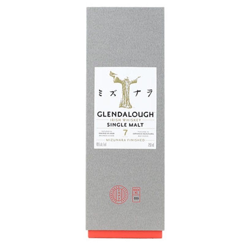 Glendalough 7-Years Mizurana Cask Single Malt Irish Whiskey 750ML BTL