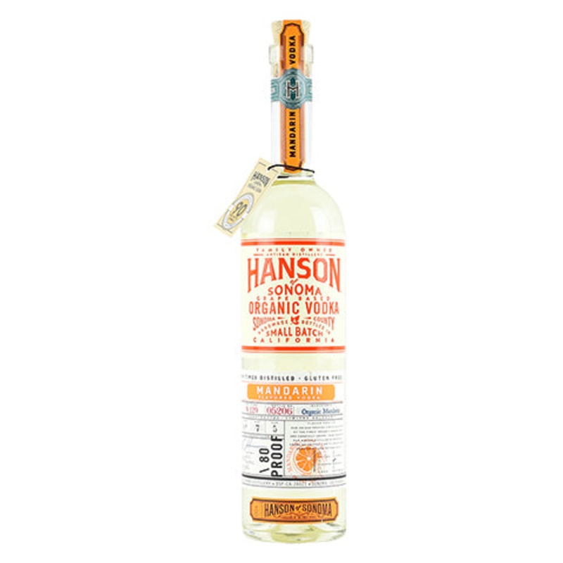 Hanson Mandarin Vodka 750ML BTL