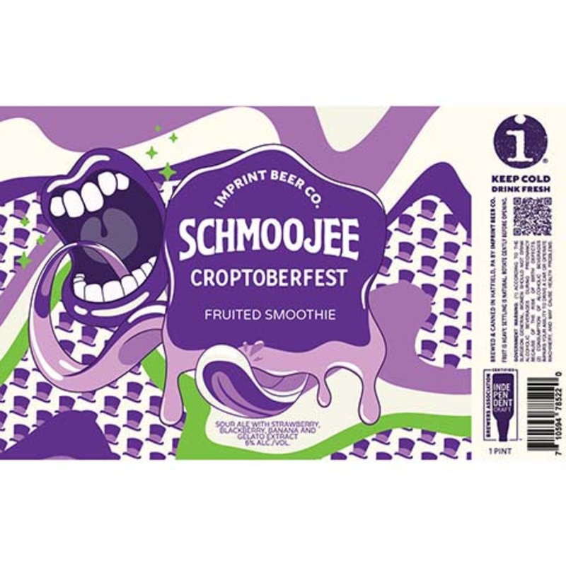 Imprint Beer Schmoojee Croptoberfest Sour Ale 16OZ SINGLE CAN