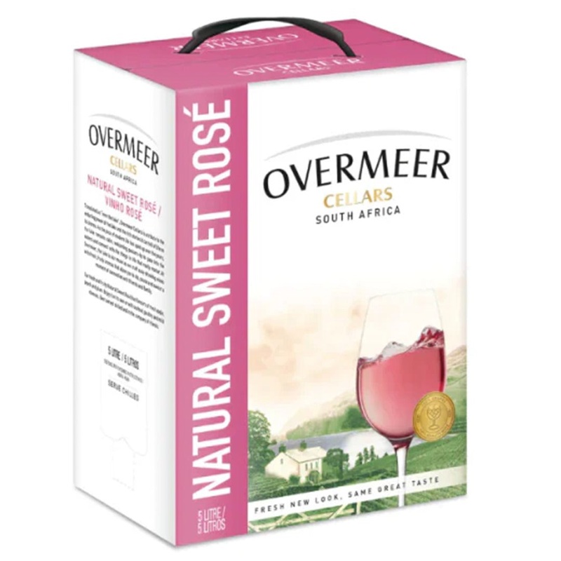 Overmeer Natural Sweet Ros Wine 5L