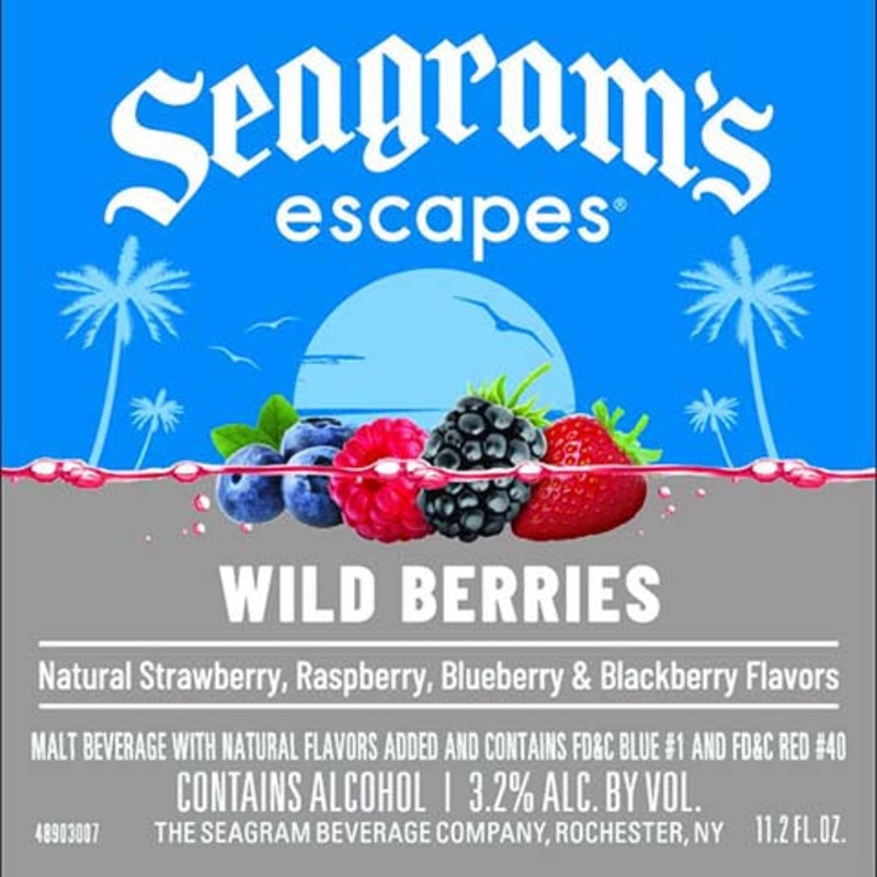 Seagrams Wild Berries 330ML BTL
