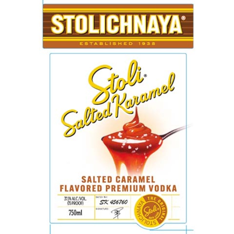 Stoli Salted Karamel Vodka 750ML BTL