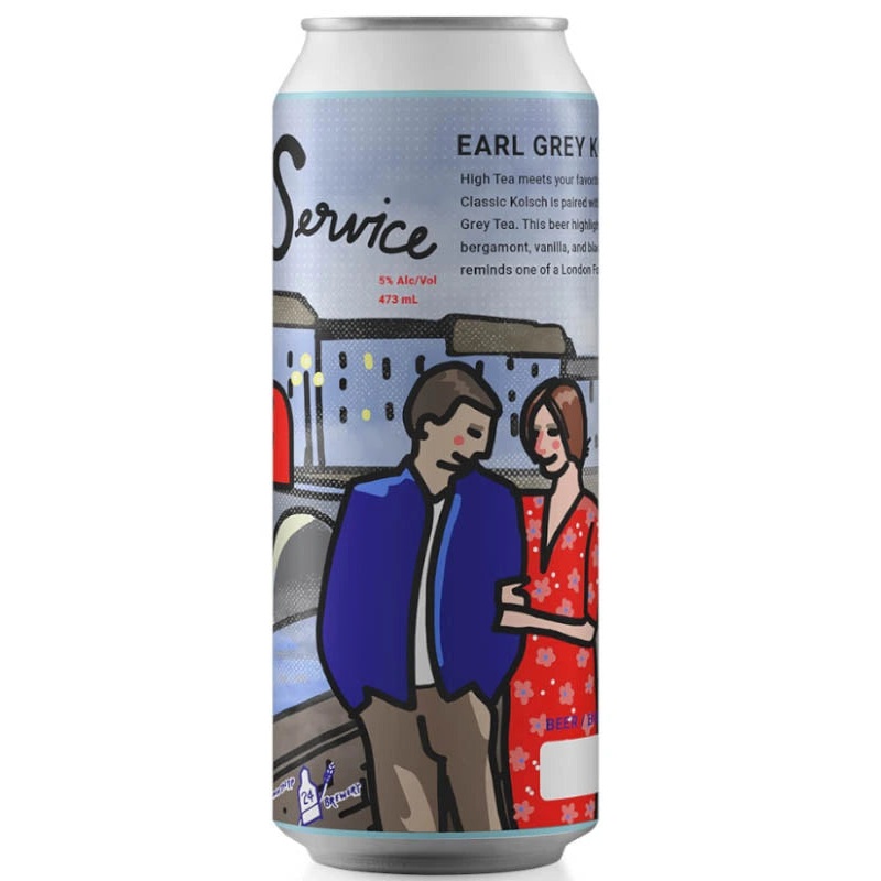 TOWNSHIP 24 SERVICE EARL GREY KOLSCH 473ML 4PK CAN @ Windermere [1040675] 1892 ml