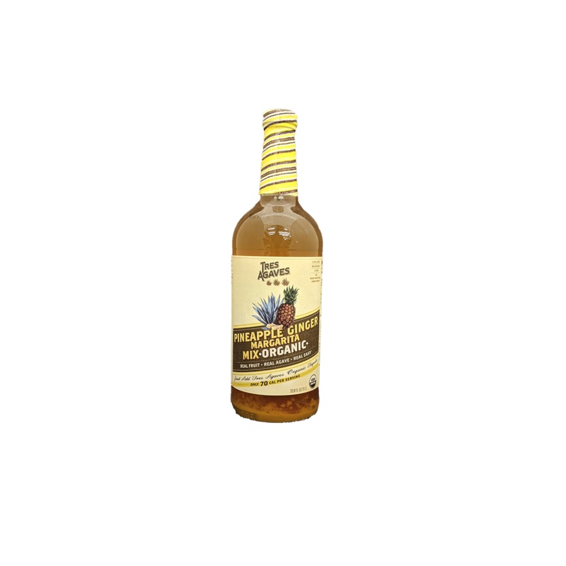 Tres Agaves Pineapple Ginger Margarita Mix 1L