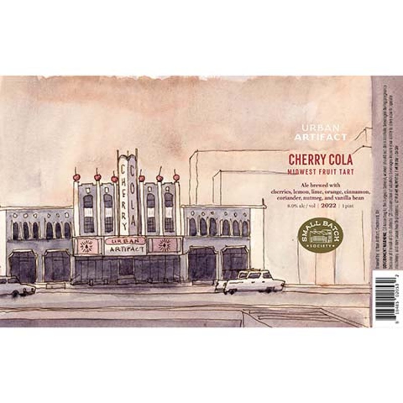 Urban Artifact Cherry Cola Fruit Tart Ale 16OZ SINGLE CAN