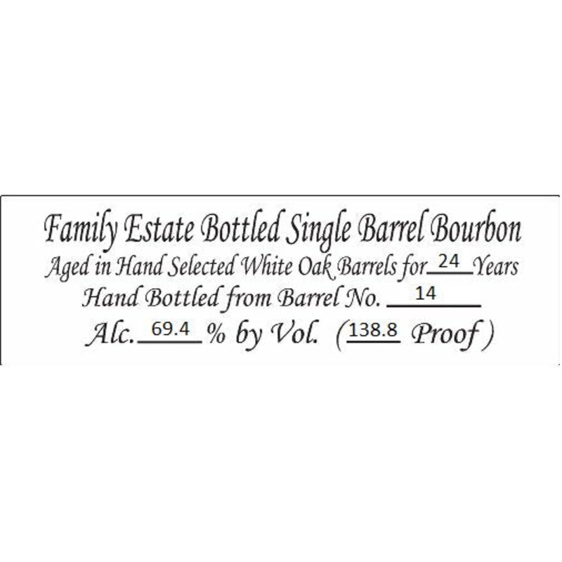 Willett Family Reserve 24 Year Bourbon