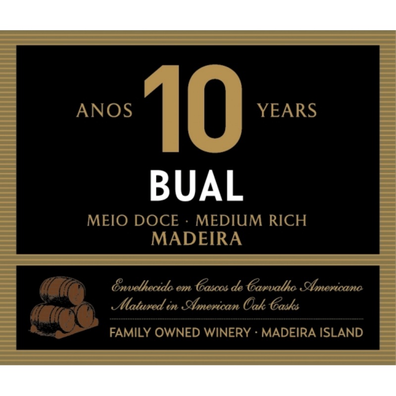 BLANDY’S BUAL MADEIRA 10 YEAR 500 mL